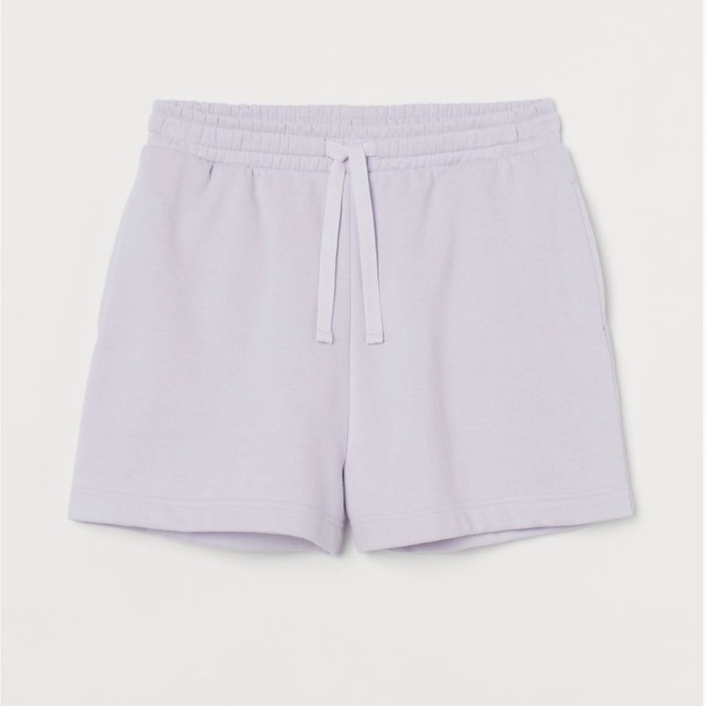 Light Purple Sweatshirt and Sweatshorts set - Picture 5 of 7